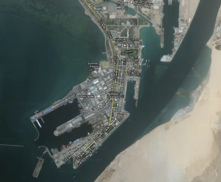 Suez port